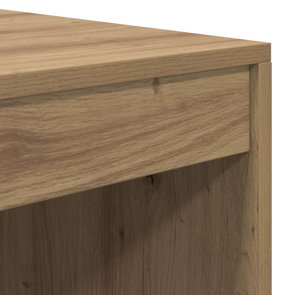 Schreibtisch Eiche handwerklich 80 x 50 x 76 cm Holzwerkstoff