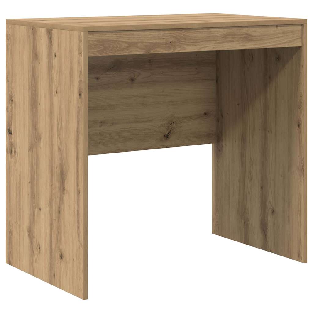 Schreibtisch Eiche handwerklich 80 x 50 x 76 cm Holzwerkstoff