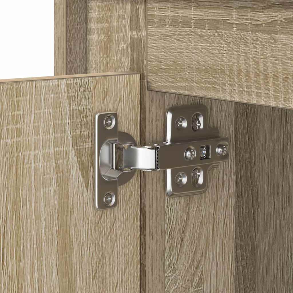Nachttisch mit Sonoma Eiche 44 x 34.5 x 45 cm Holzwerkstoff