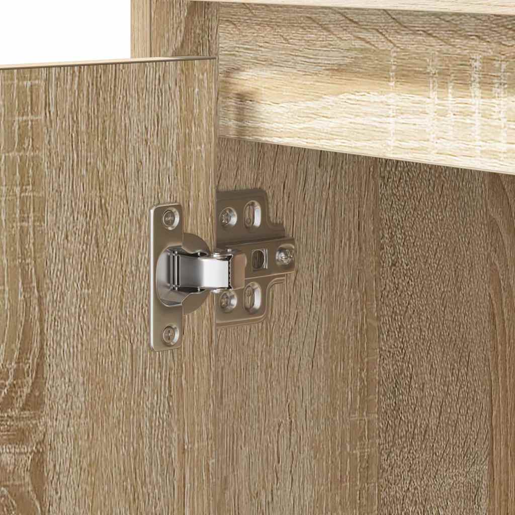 Nachttisch mit Sonoma Eiche 50 x 34,5 x 50 cm Holzwerkstoff