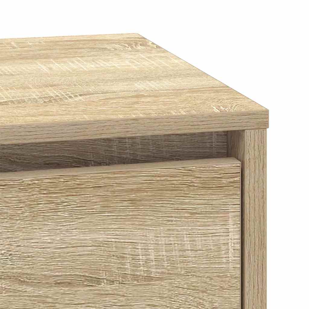 Nachttisch mit Sonoma-Eiche 39 x 34,5 x 50 cm Holzwerkstoff