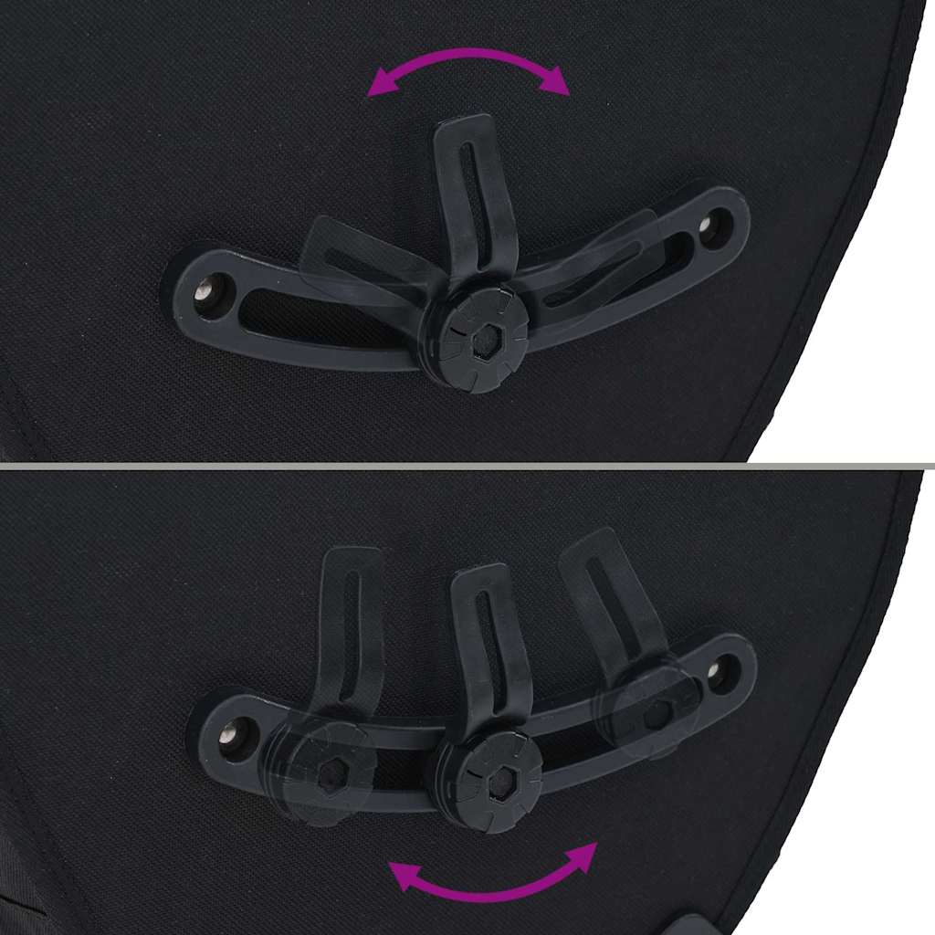 Fahrradtasche Schwarz 32,5 x 17 x 57 cm Polyester