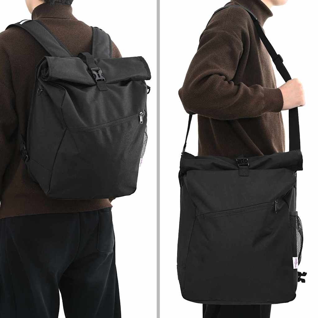 Fahrradtasche Schwarz 33 x 16 x 48 cm Polyester