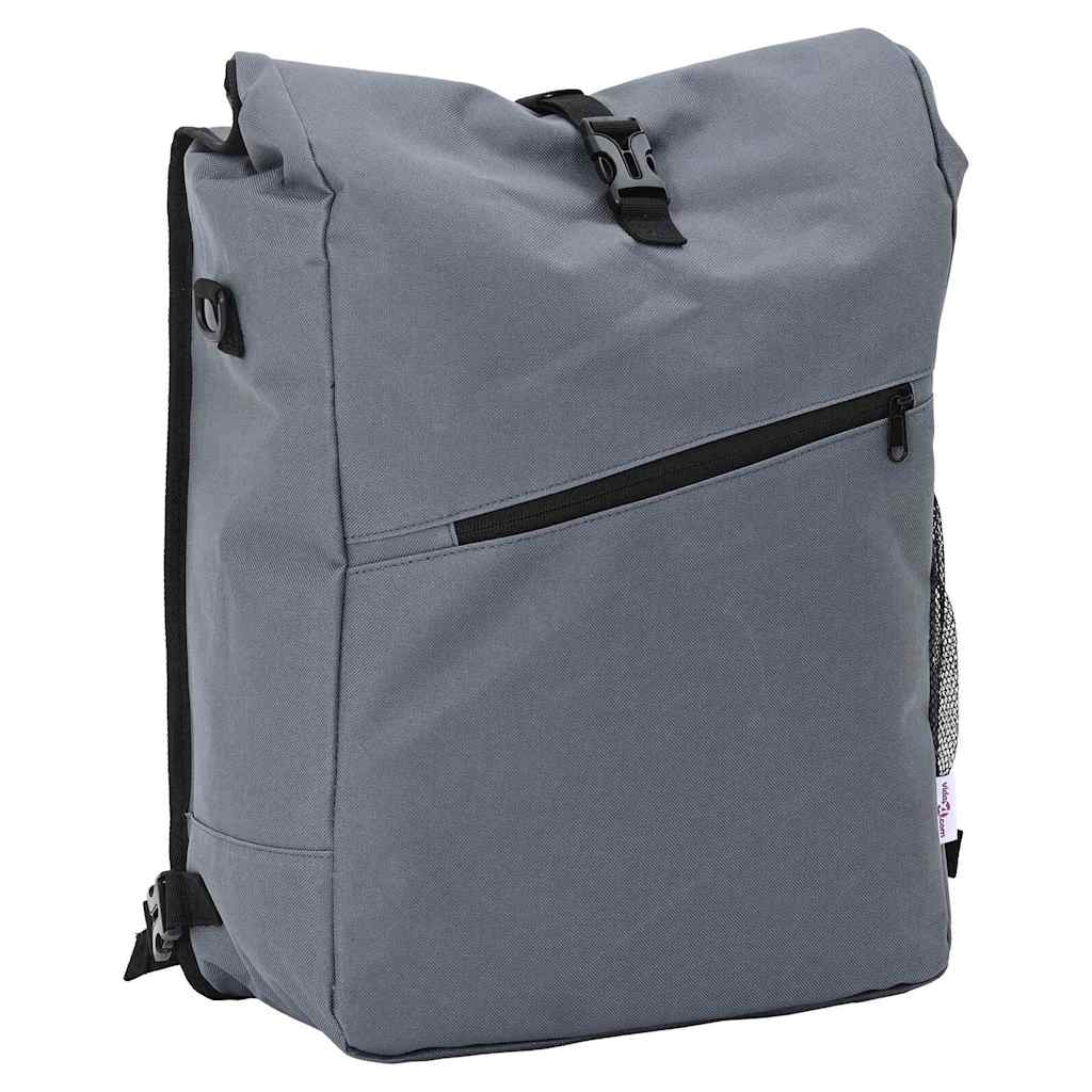 Fahrradtasche Grau 33 x 16 x 48 cm Polyester