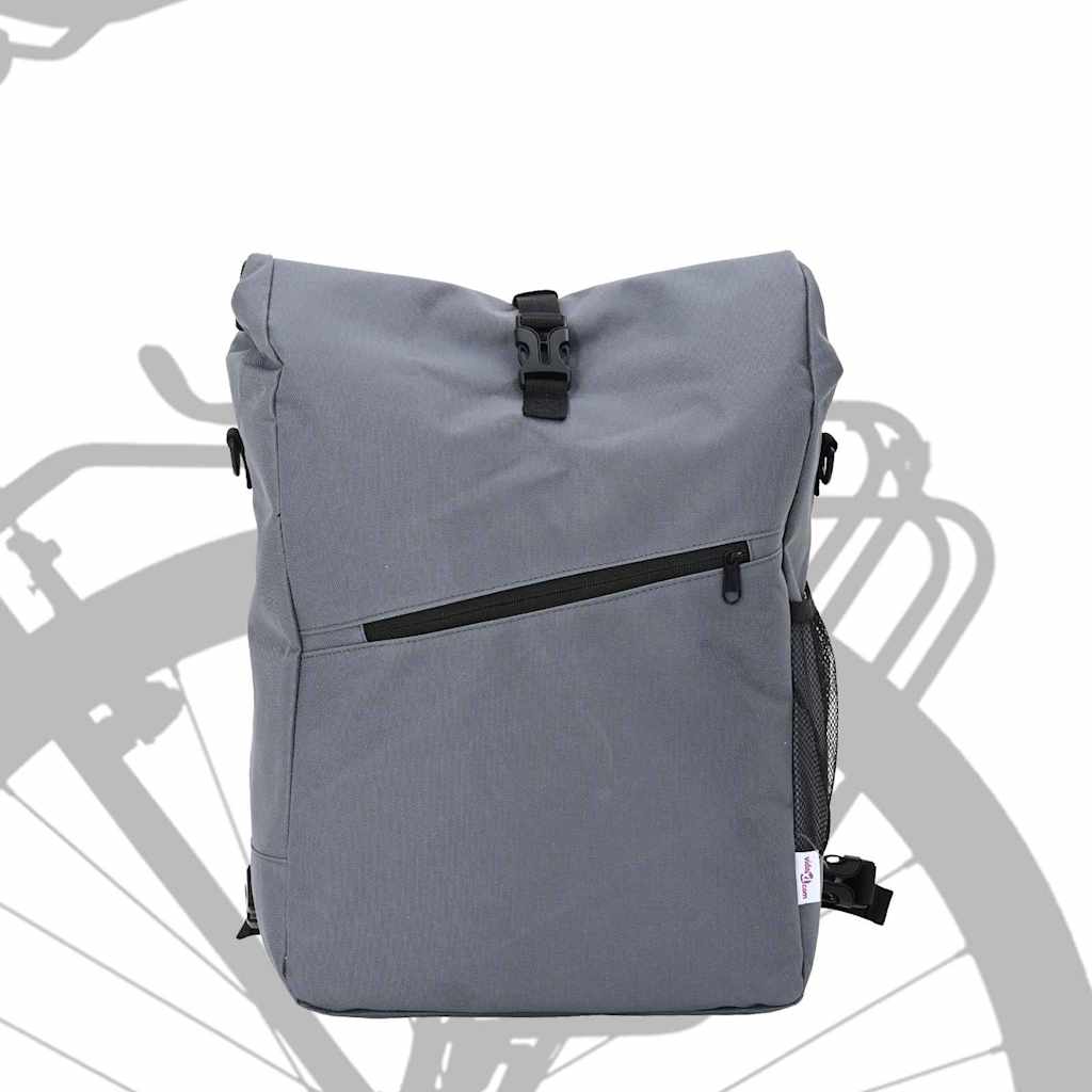 Fahrradtasche Grau 33 x 16 x 48 cm Polyester