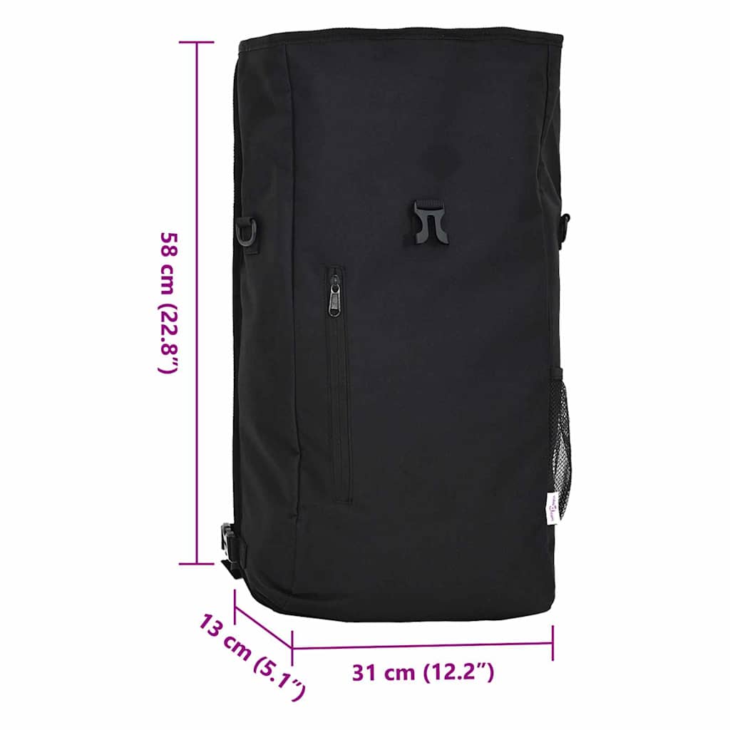 Fahrradtasche Schwarz 31 x 13 x 58 cm Polyester