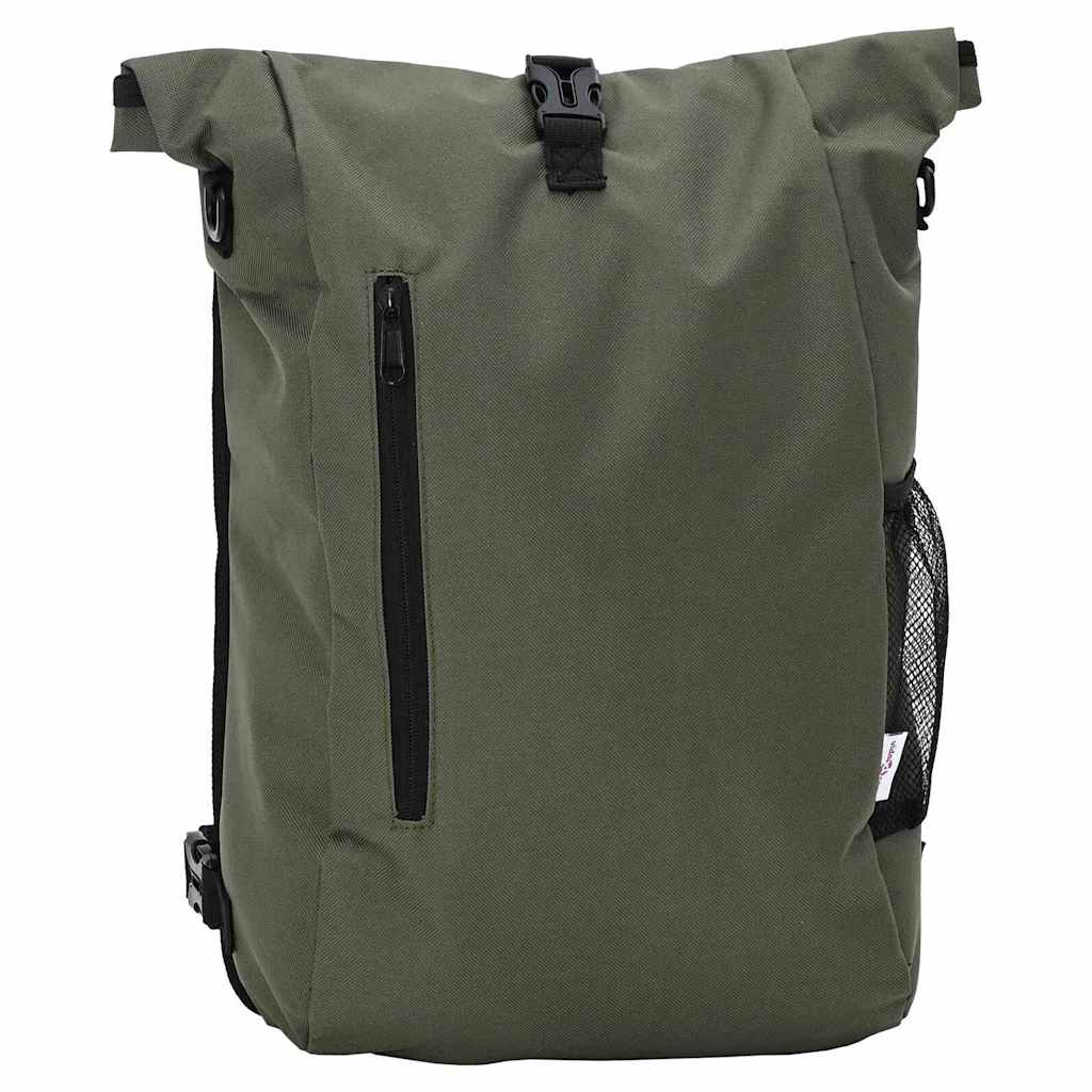 Fahrradtasche Olivgrün 31 x 13 x 58 cm Polyester