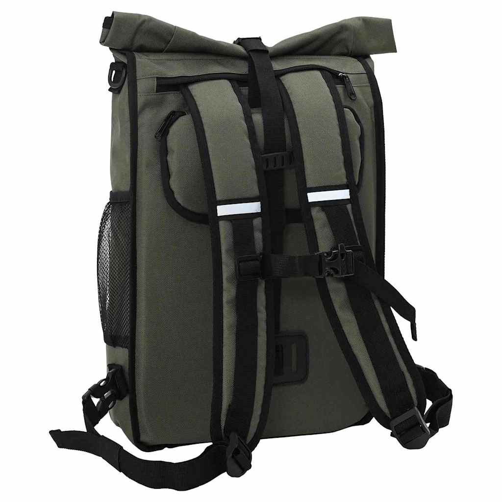 Fahrradtasche Olivgrün 31 x 13 x 58 cm Polyester