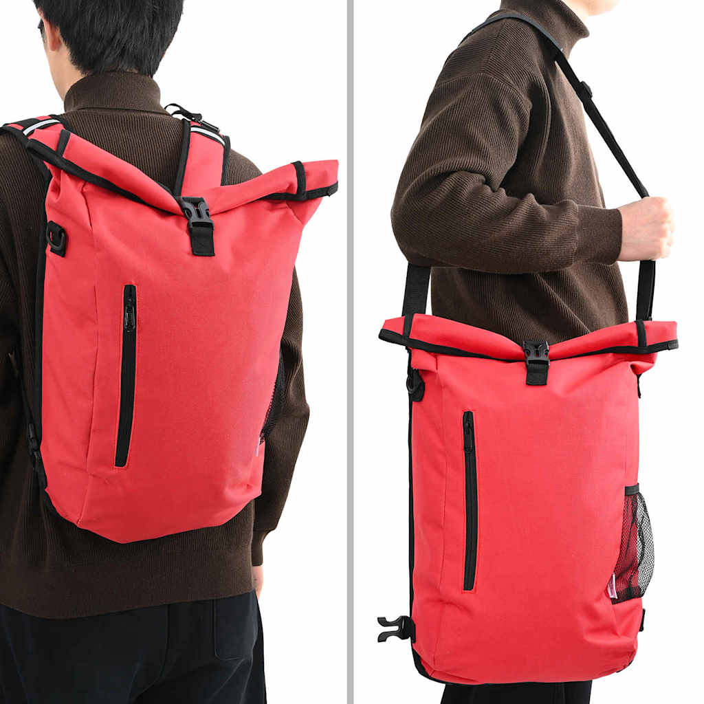 Fahrradtasche Rot 31 x 13 x 58 cm Polyester