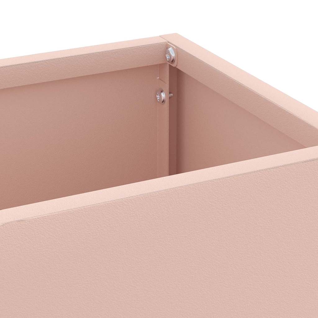 Sonnenschirmhalter Rosa 15,5 x 15,5 x 49 cm Metall