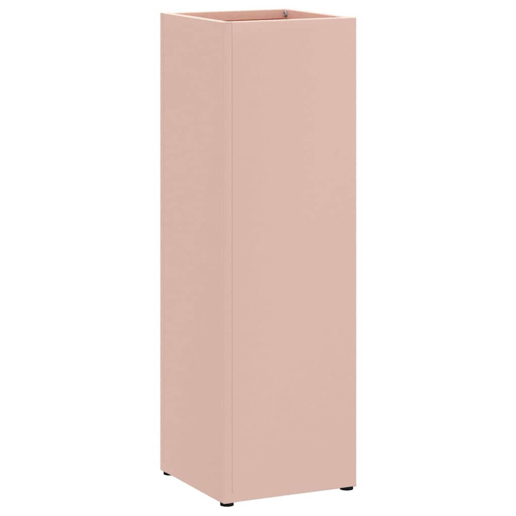 Sonnenschirmhalter Rosa 15,5 x 15,5 x 49 cm Metall