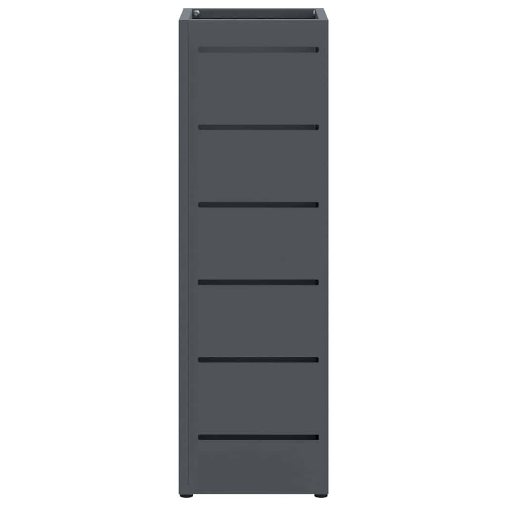 Sonnenschirmhalter Anthrazit 15,5 x 15,5 x 49 cm Stahl