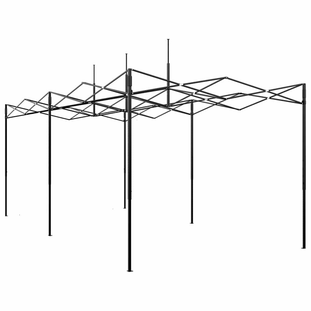 Gewächshaus mit Dach Grün 290 x 580 x 315 cm Stahl