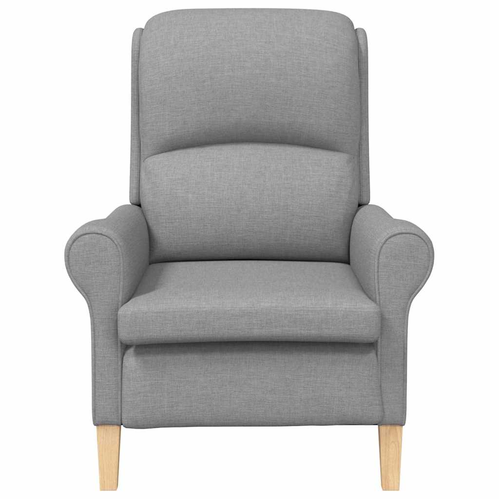 Sessel Hellgrau 76 x 94 x 102 cm Stoff