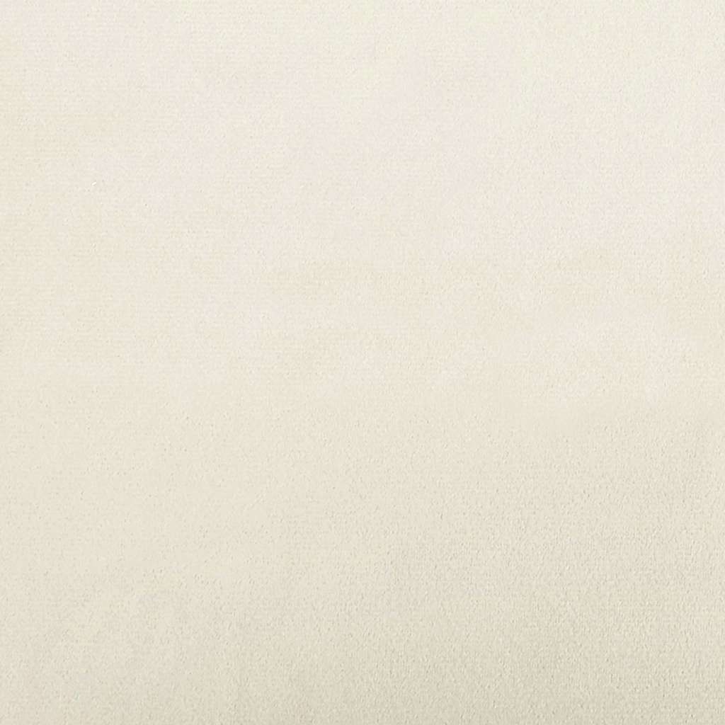 Sessel Creme 76 x 94 x 102 cm Samt
