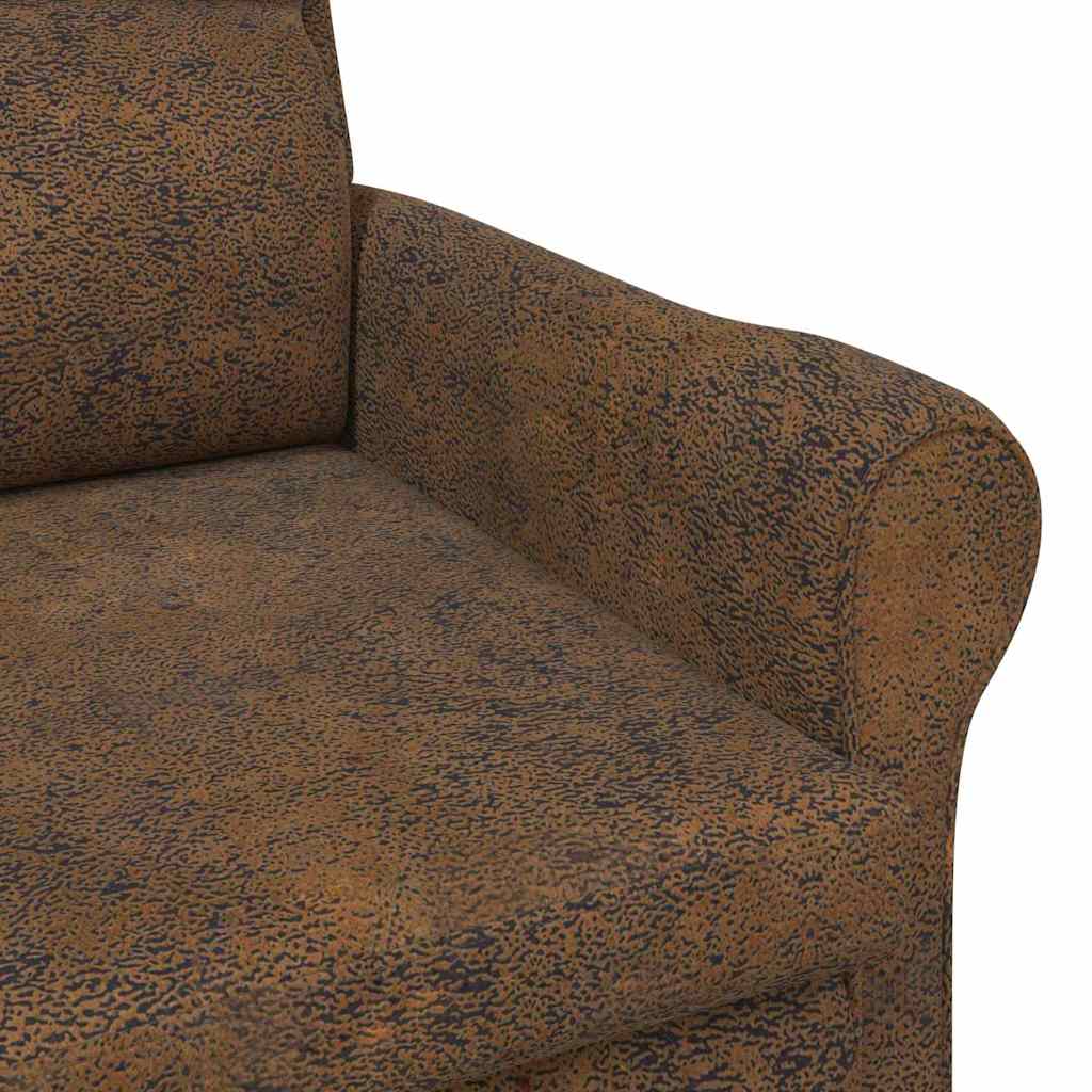 Sessel Braun 76 x 94 x 102 cm Kunstleder