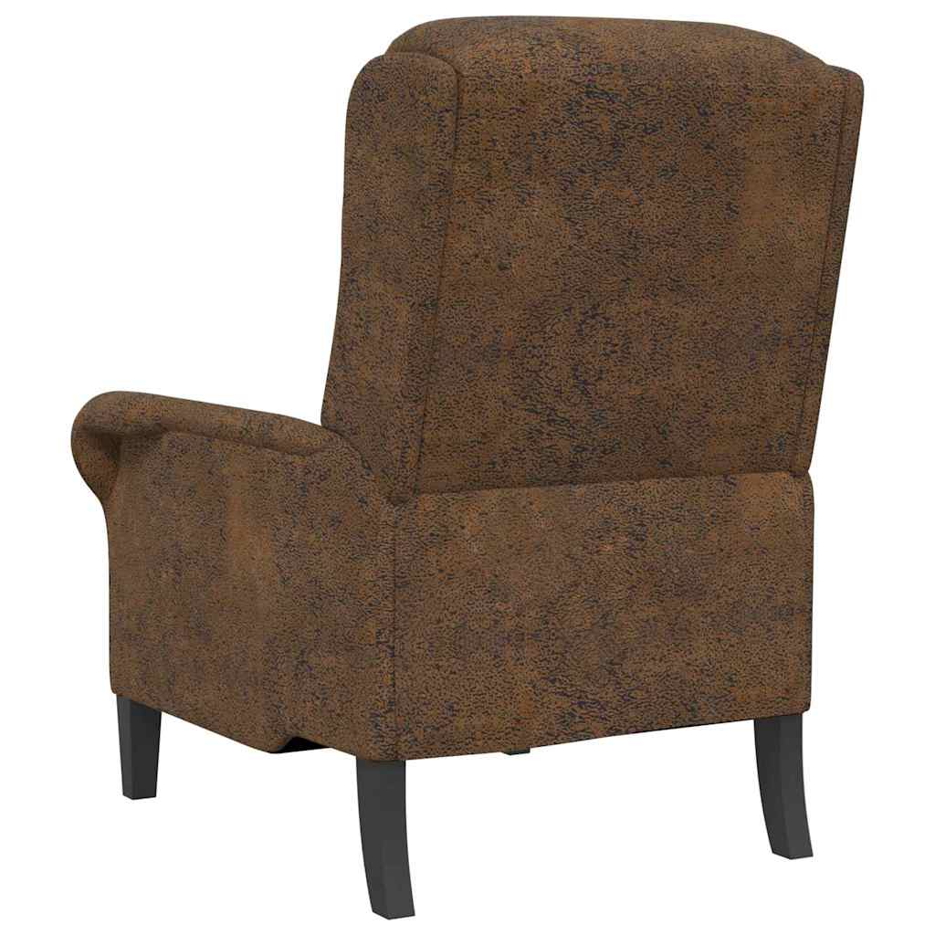Sessel Braun 76 x 94 x 102 cm Kunstleder
