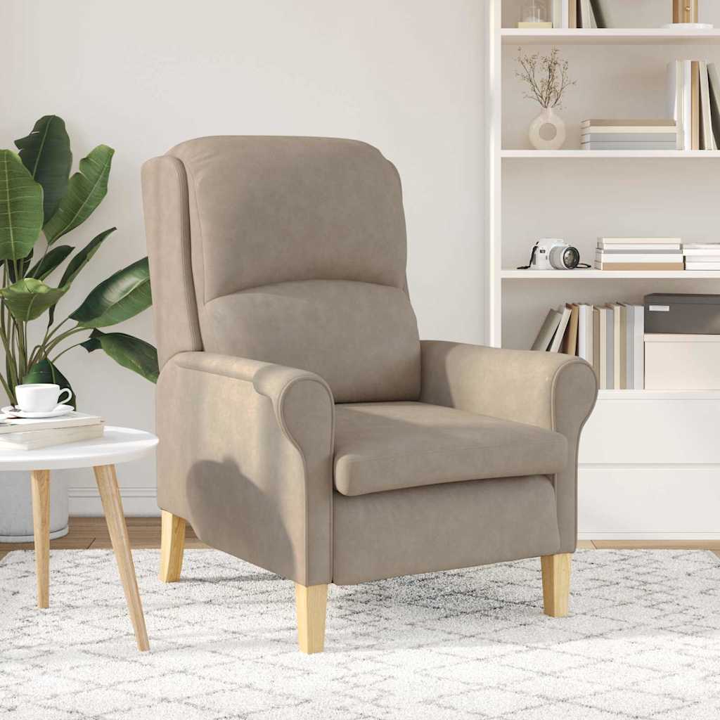 Sessel Taupe 76 x 94 x 102 cm Mikrofaser