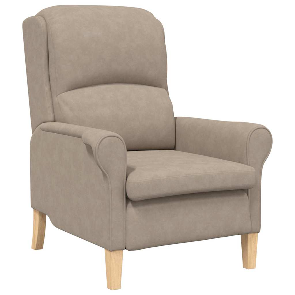 Sessel Taupe 76 x 94 x 102 cm Mikrofaser