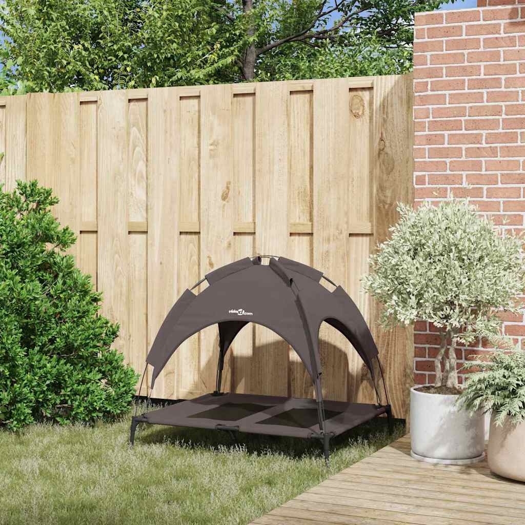 Hundebett Braun l Stahl