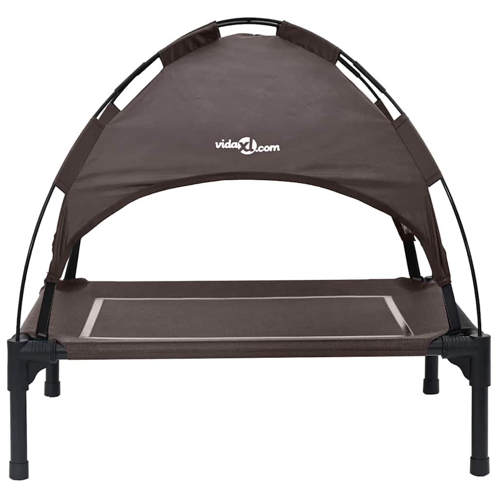 Hundebett Braun m Stahl