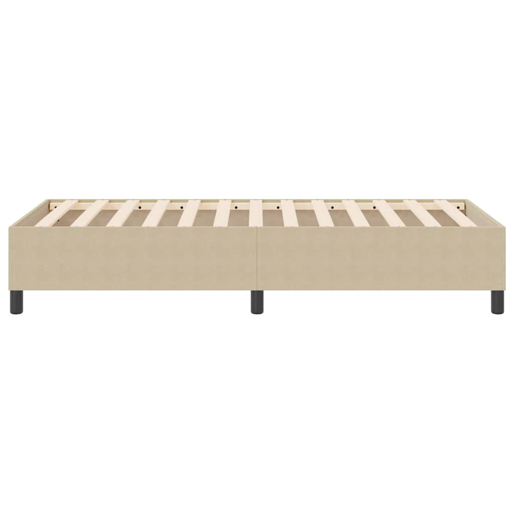 Boxspringbett Grau-Grün 90 x 200 cm Cordstoff