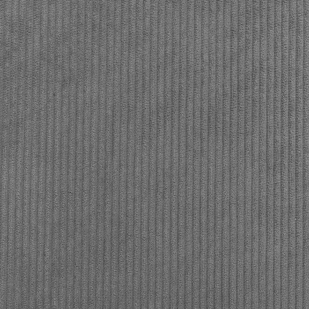 Boxspringbett Hellgrau 180 x 200 cm Cordstoff