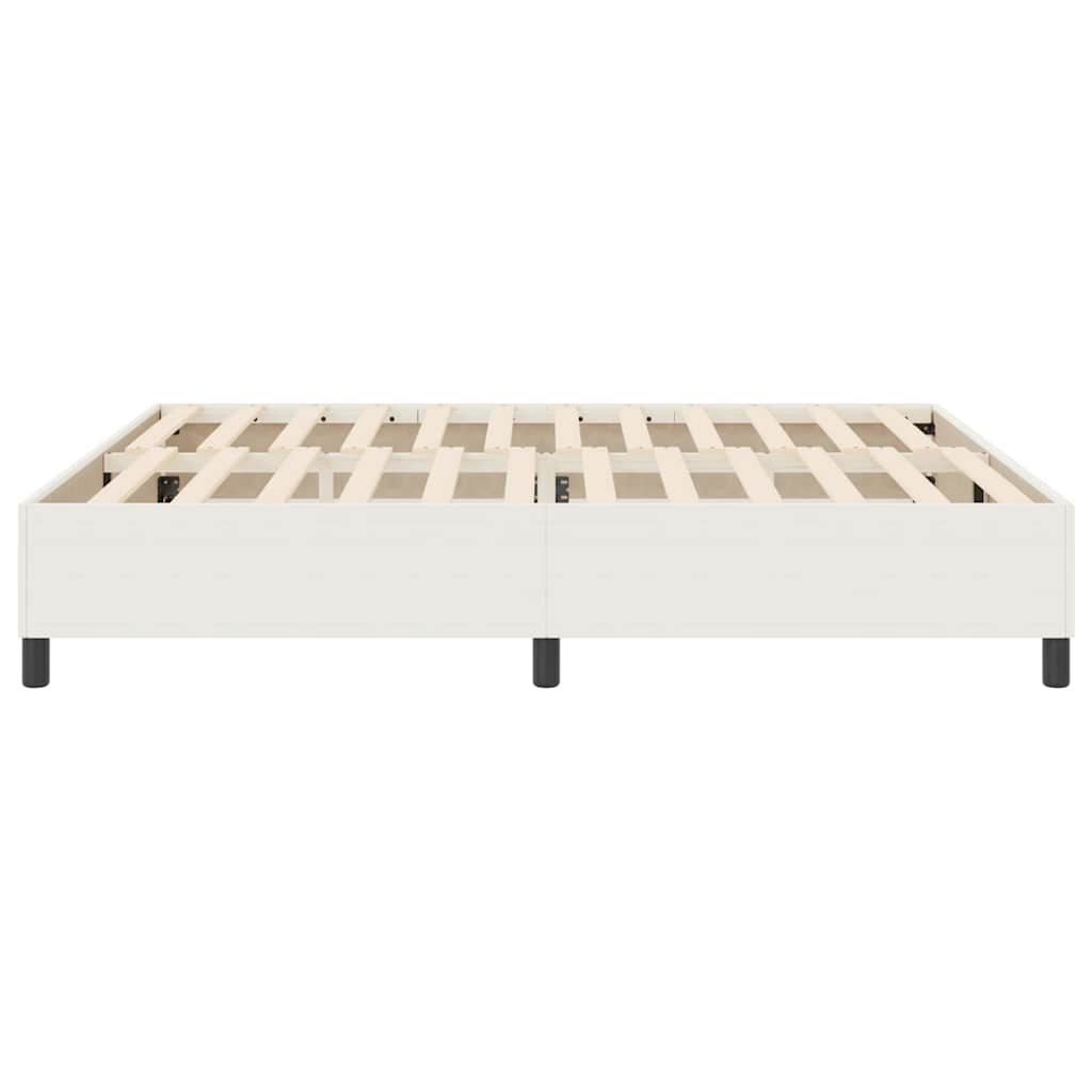 Boxspringbett Creme 180 x 200 cm Cordstoff
