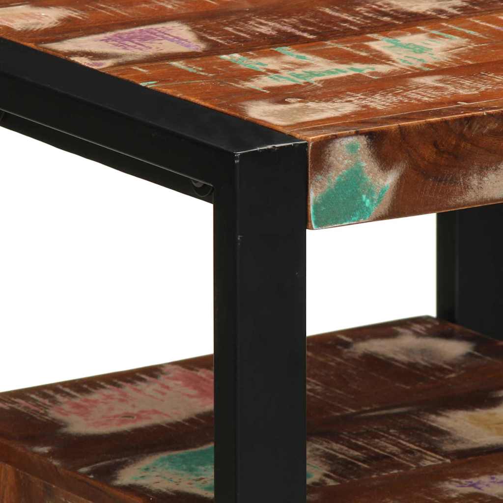 Badezimmermöbel-Set mit Regal 4 pcs Braun Massivholz Mango