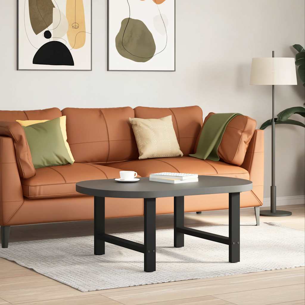 Coffee table legs black 2 pcs. 70x(42-43) cm steel