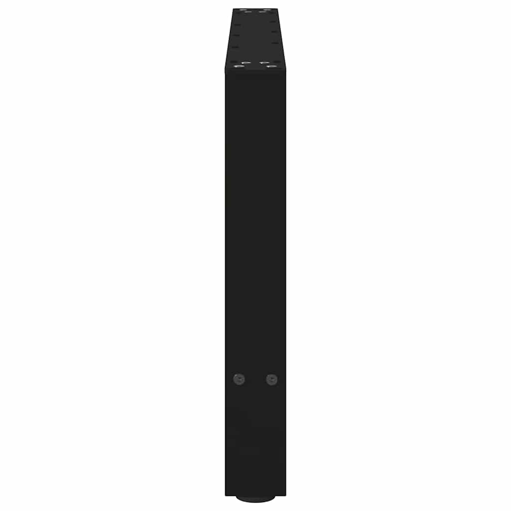 Coffee table legs black 2 pcs. 70x(42-43) cm steel