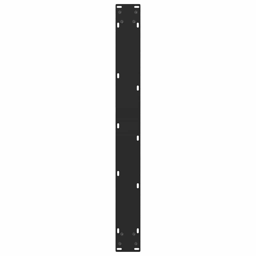 Coffee table legs black 2 pcs. 80x(72-73) cm steel
