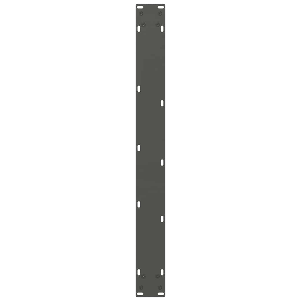 Coffee table legs anthracite 2 pcs. 80x(72-73) cm steel
