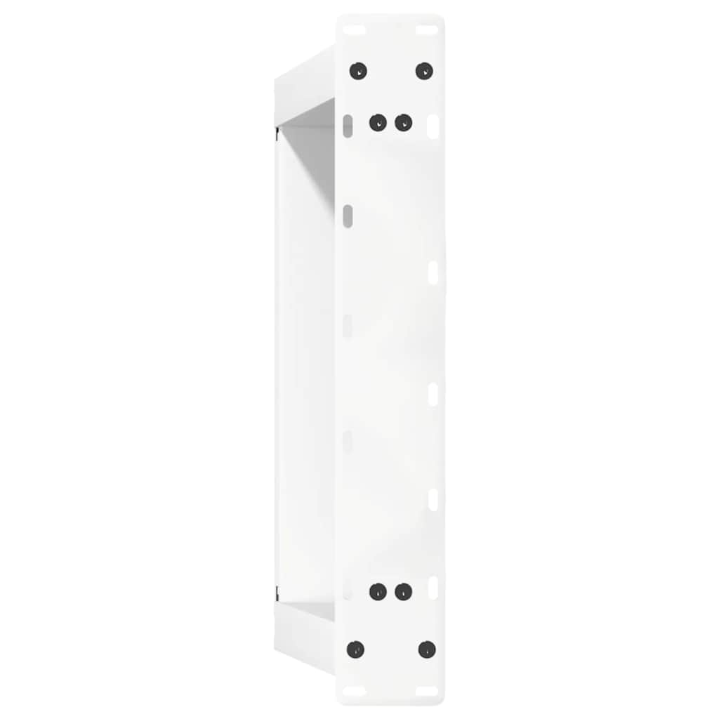 Pieds de table basse en U, 2 pièces, blanc, 40 x 30-31 cm, acier