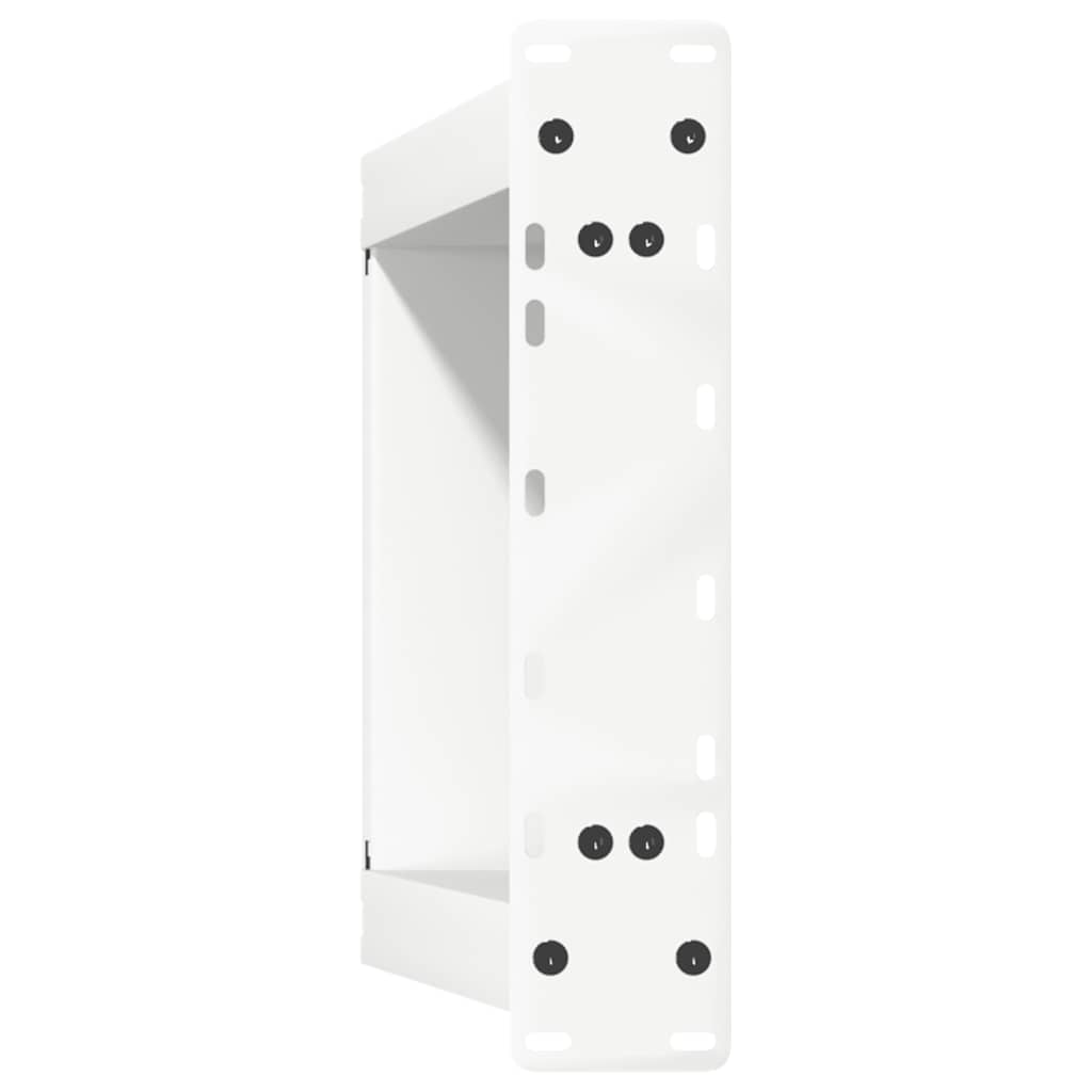 Pieds de table basse en U, 2 pièces, blanc, 38 x 42-43 cm, acier