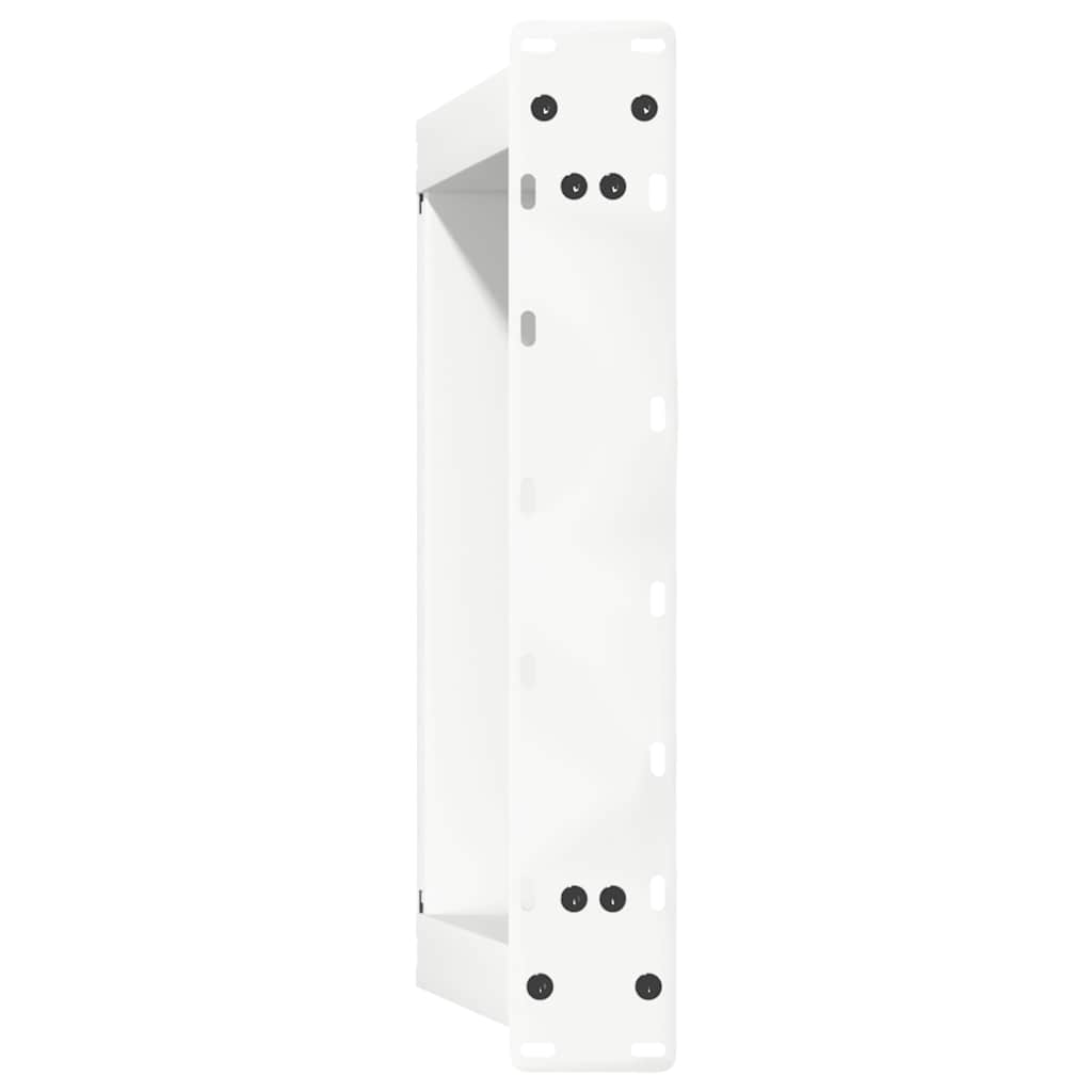 Pieds de table basse en U, 2 pièces, blanc, 70 x 42-43 cm, acier