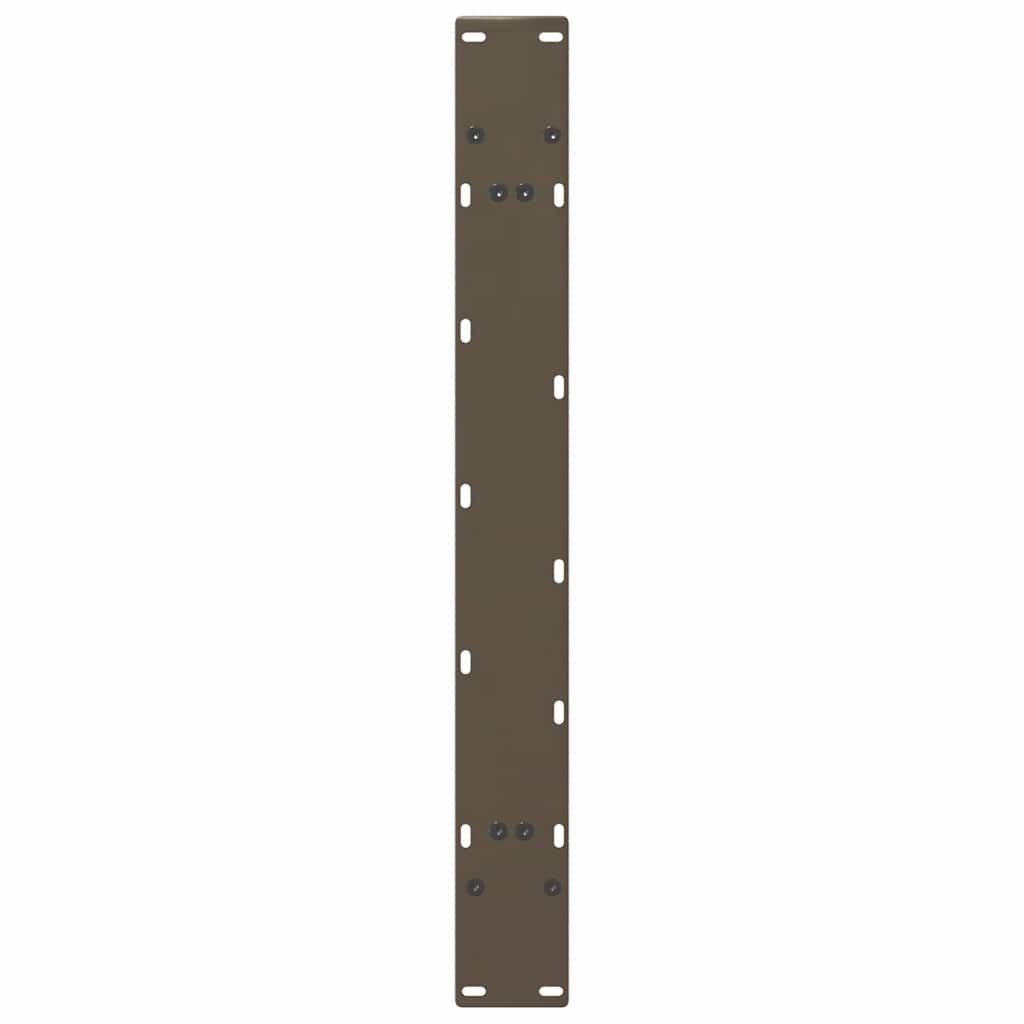 Pieds de table à manger en forme de A, 2 pièces, 90 x (72-73) cm, acier
