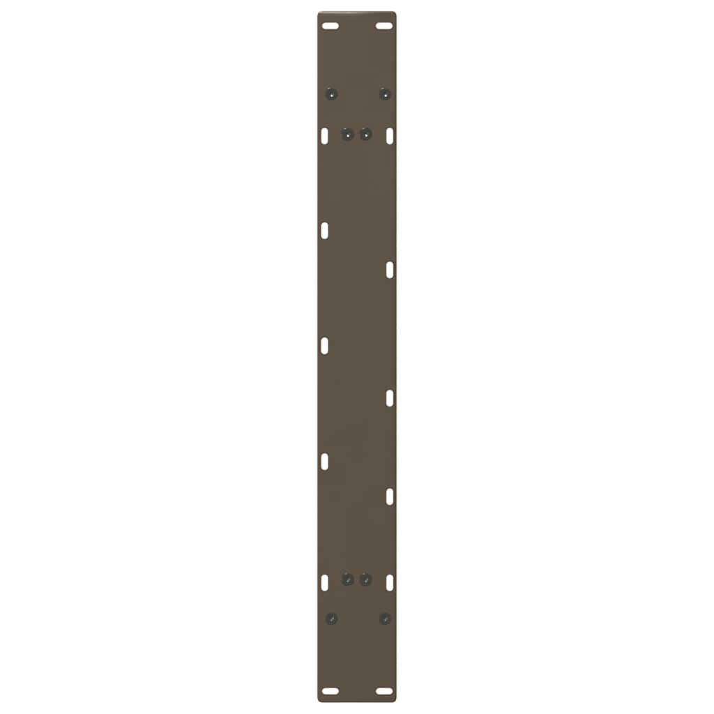 Pieds de table à manger en forme de A, 2 pièces, 100 x (72-73) cm, acier