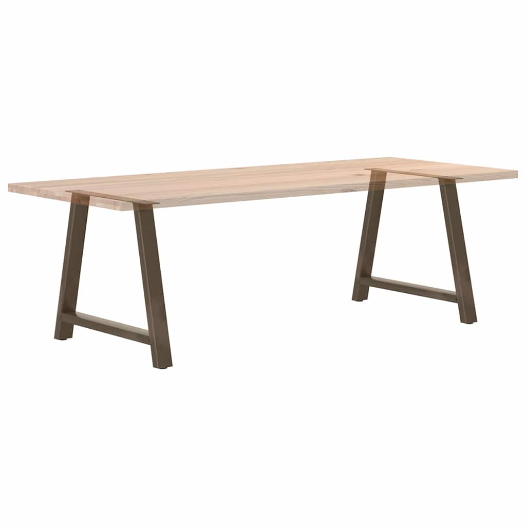 Pieds de table à manger en forme de A, 2 pièces, 100 x (72-73) cm, acier