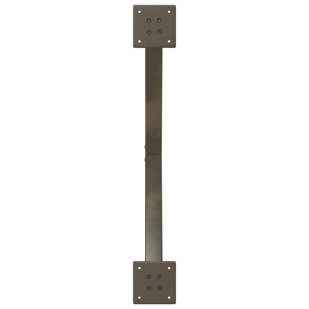 Coffee table legs X-shape 2 pcs. natural steel 70x(30-31) cm steel