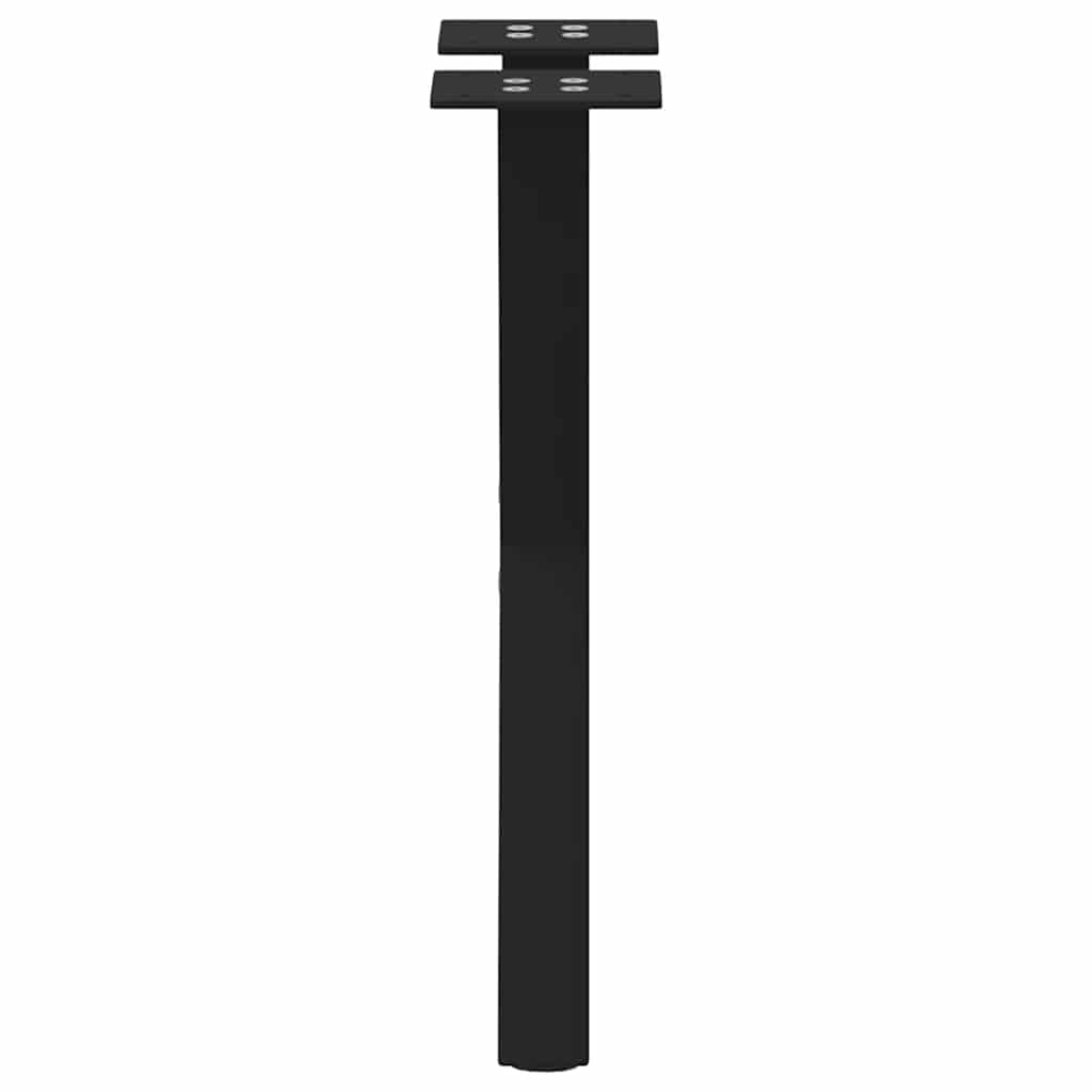 Coffee table legs X-shape 2 pcs. Black 38x(42-43) cm steel