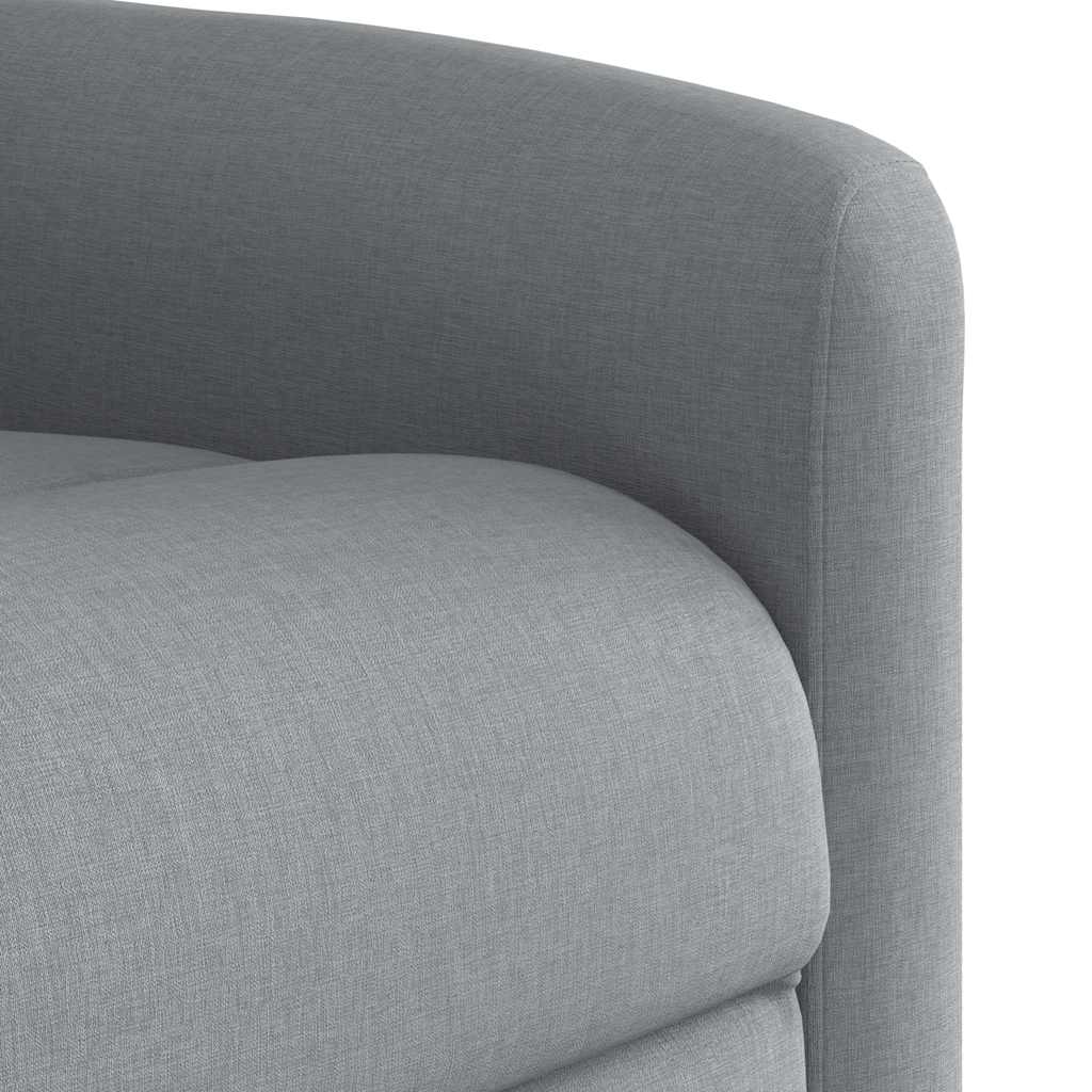 Fauteuil de massage tissu gris clair