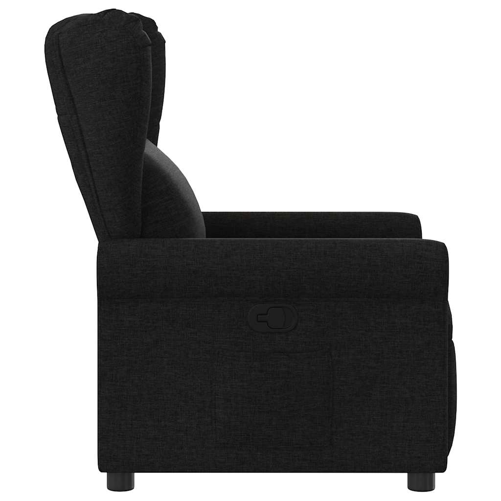 Relaxsessel Schwarz Stoff