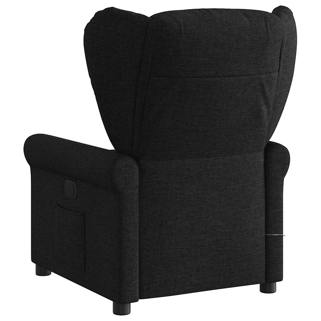 Fauteuil de massage tissu noir