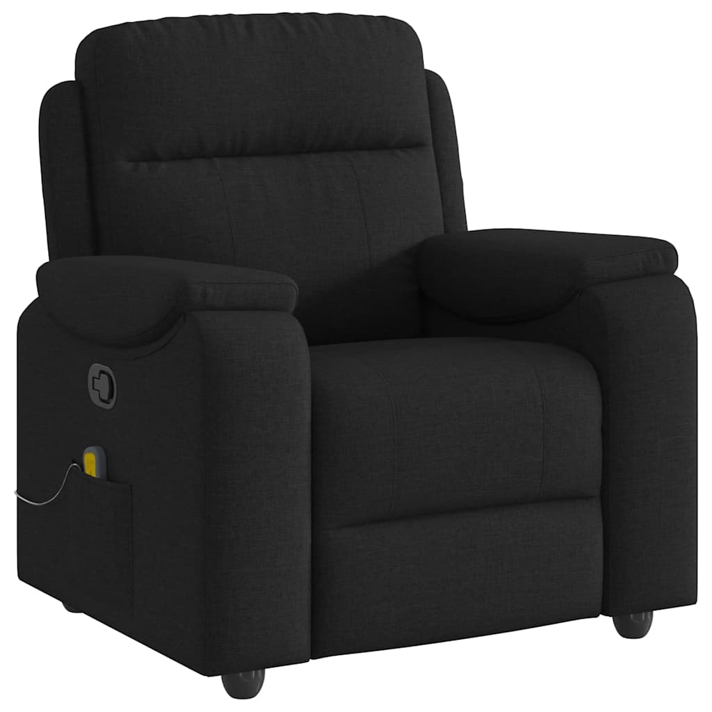Fauteuil de massage tissu noir