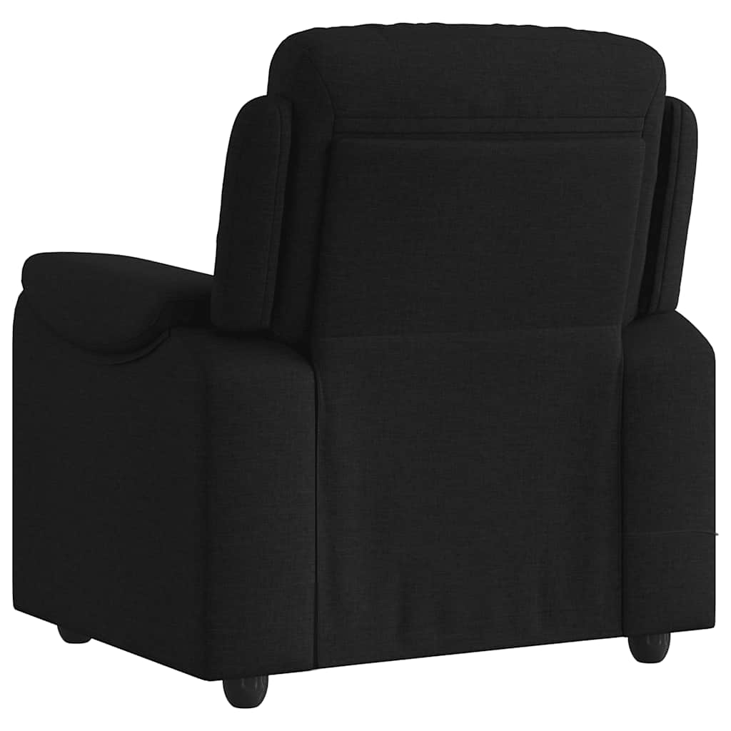 Fauteuil de massage tissu noir