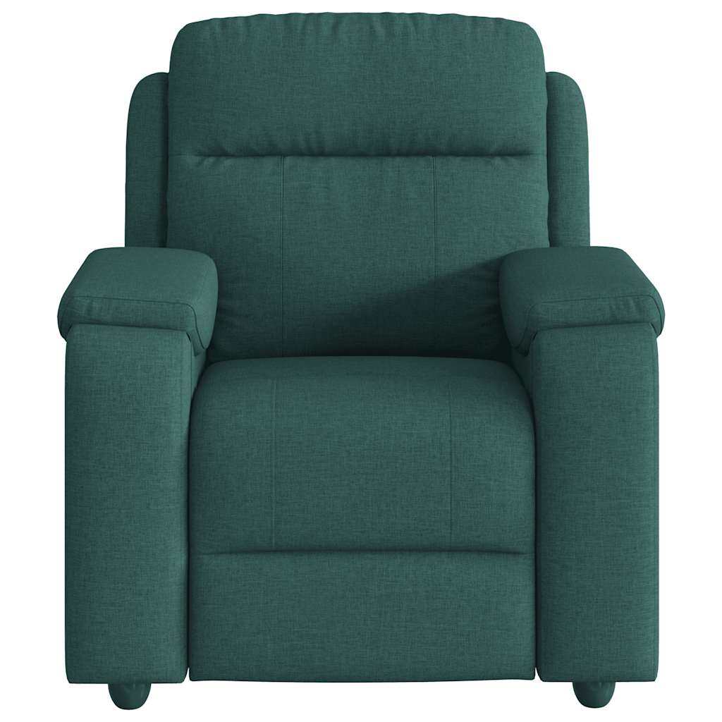 Fauteuil de massage tissu vert foncé