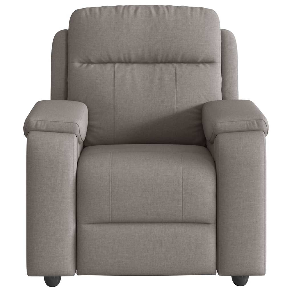 Fauteuil de massage tissu taupe