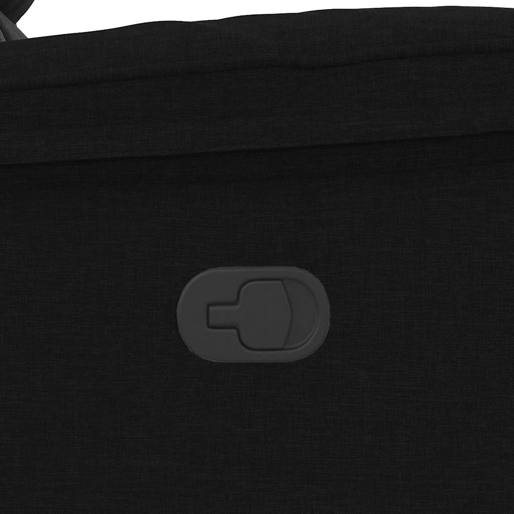 Fauteuil de massage tissu noir