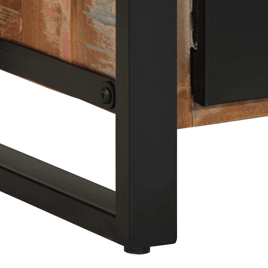 Washbasin base cabinet 55x35x60 cm reclaimed solid wood